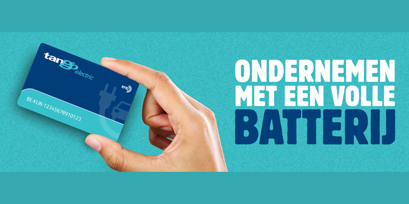 Tango electric laadpas voor uw elektrische voertuig