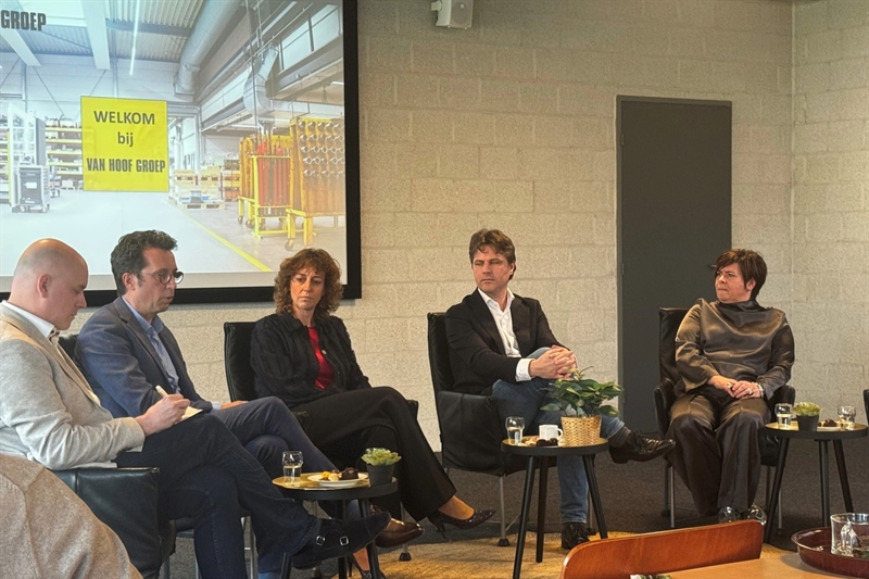 Henri Bontenbal bezoekt Metaalunielid Van Hoof Groep