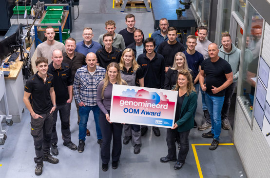 Tuinte uit Hengevelde wint OOM Award voor meest actieve leerbedrijf