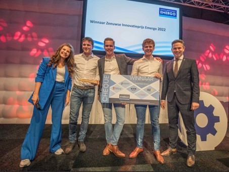 Flikweert Vision uit Ouwerkerk wint de Zeeuwse Innovatieprijs Emergo 2022
