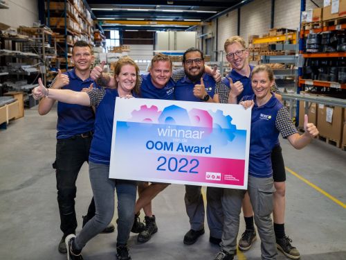 Metaalunielid WPS Horti Systems wint OOM Award Zuid-Holland